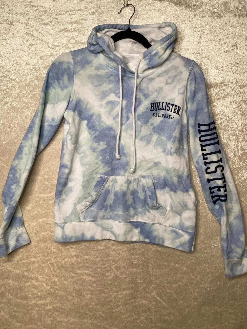 Hollister Hoodie Size Tie Dye